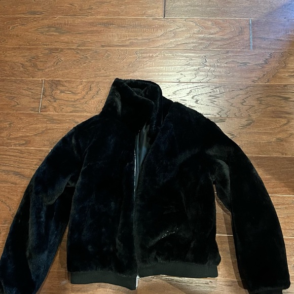 Black Furry Jacket - Picture 1 of 1